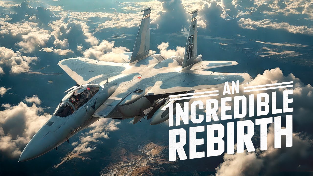 YouTube post by @megaprojects9649 for Keeps. Caption reads: The F-15EX Eagle II: How and Why the F-15 Got....