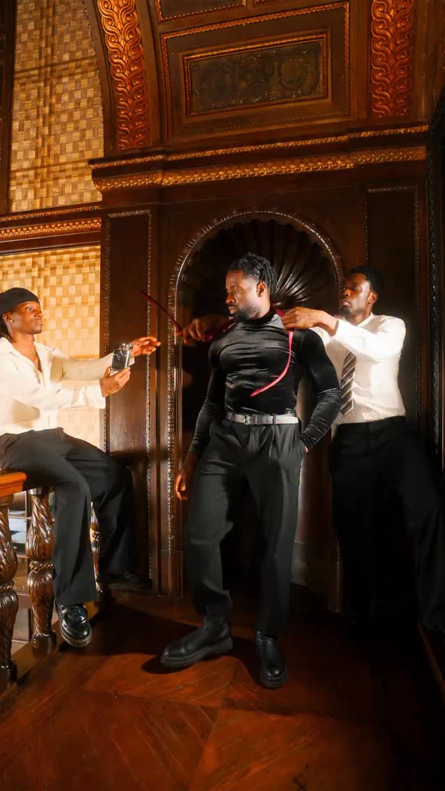 Instagram post by @isaacmik for Ralph Lauren. Caption reads: Anzeige || Feeling strong, elegant and confident....