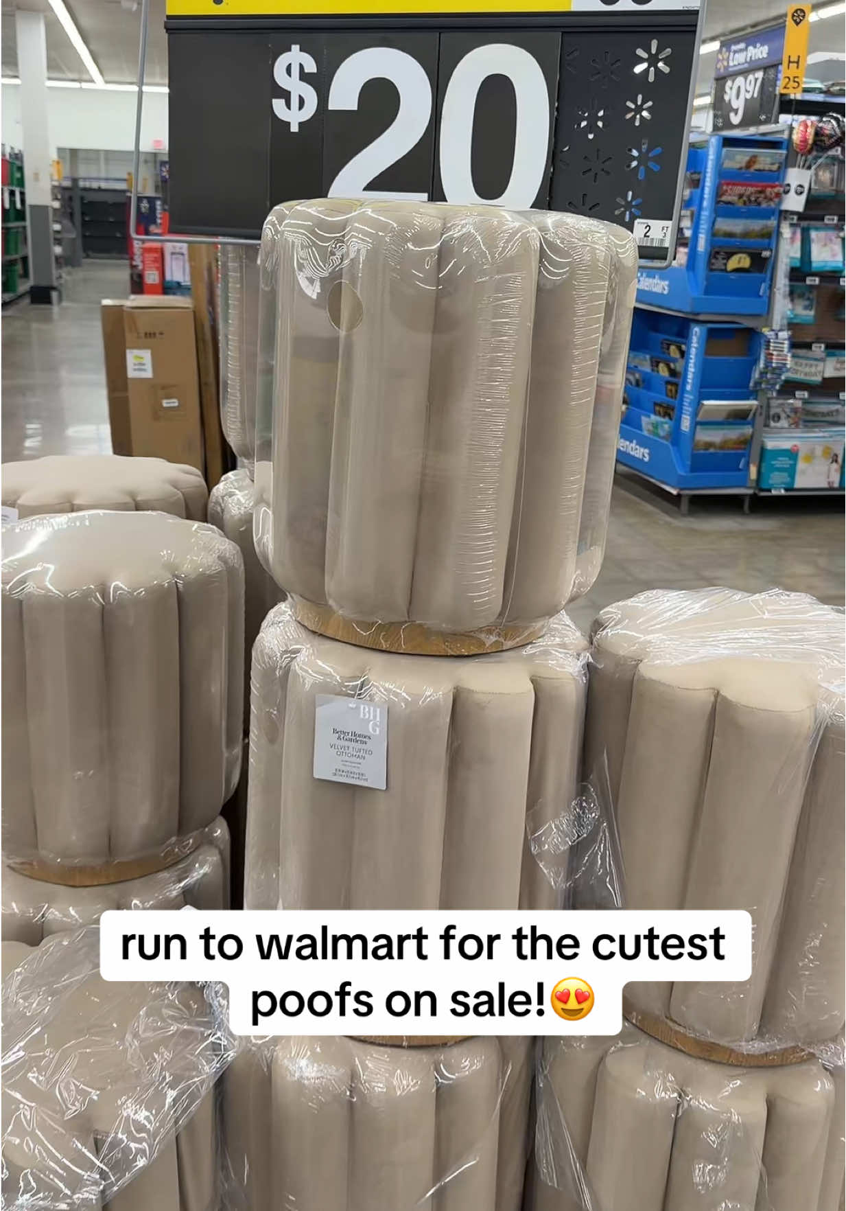 TikTok post by @madison_snyderr for Better Homes & Gardens. Caption reads: [...] velvet material!! @Walmart @Better Homes &....