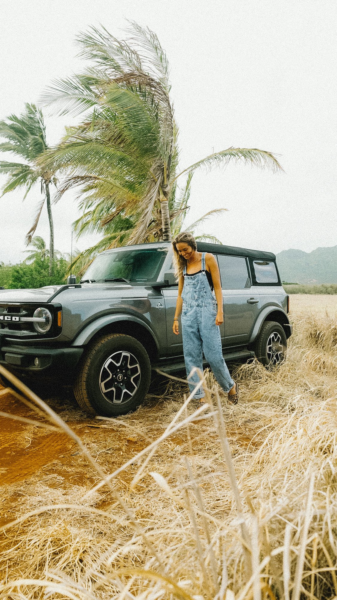 Instagram post by @briannacope for Ford Bronco. Caption reads: #TeamBronco_Ambassador How’s the waves?! My most....