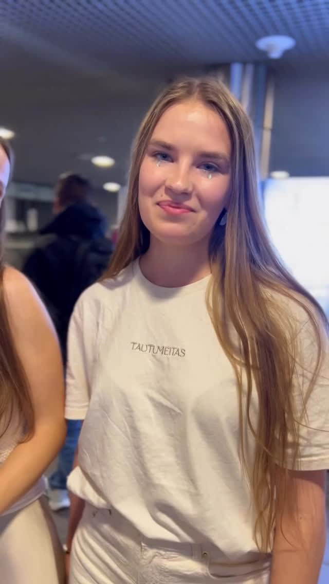 Instagram post by @tautumeitas for airBaltic. Caption reads: Teamwork makes the dream work, and our team is the....