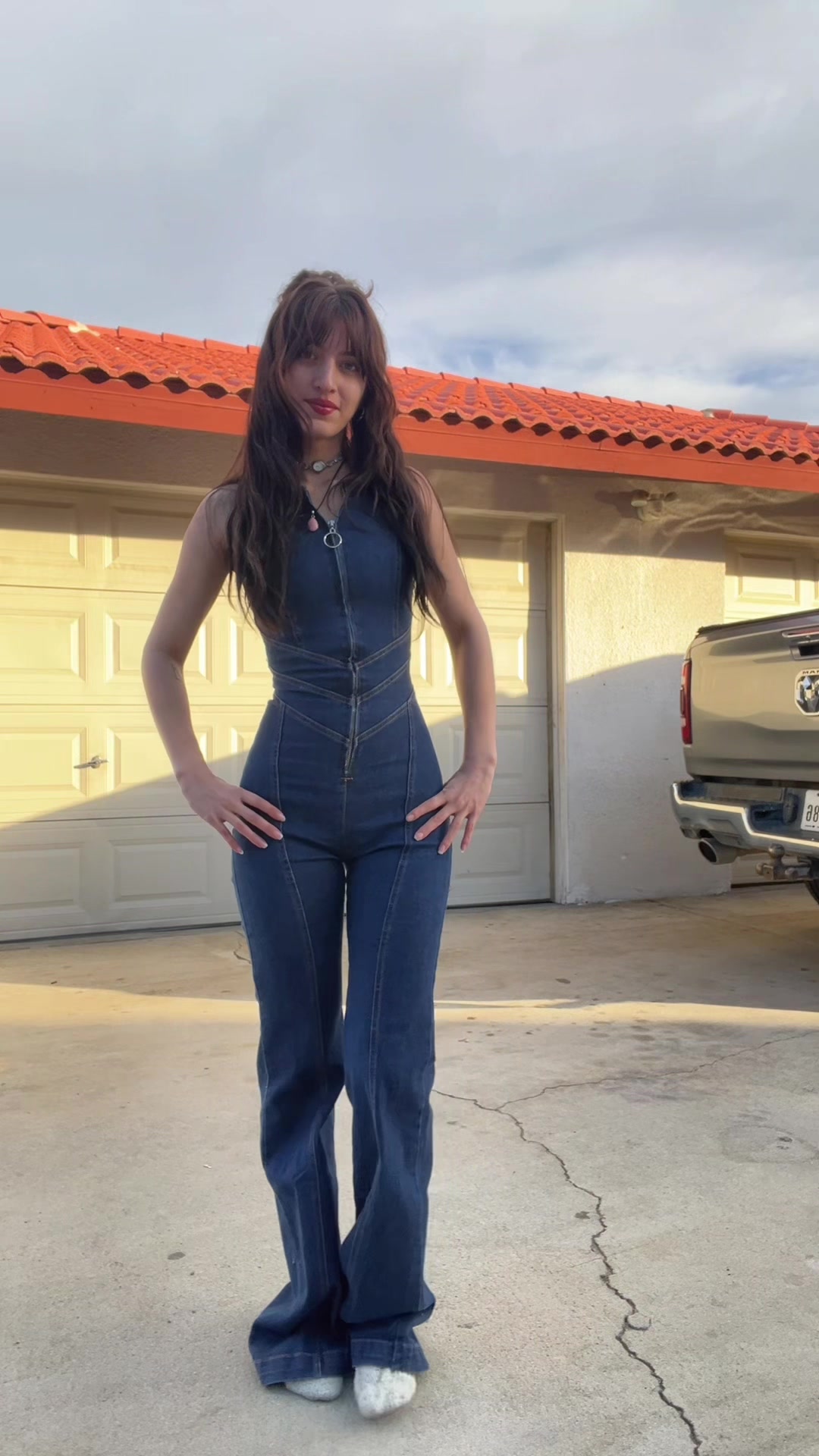 TikTok post by @alaina.jinaee for Revice Denim. Caption reads: @Revice #women #revice .