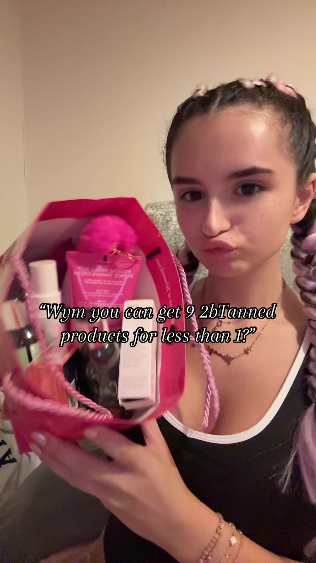 TikTok post by @honeymai06 for 2bTanned. Caption reads: @2bTanned #tiktokmademebuyit #cosyseason....