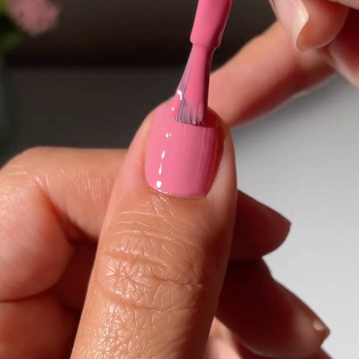 Instagram post by @naailedit_ for butter LONDON. Caption reads: 💗

Swatching: Coming Up Roses, @butterlondon....