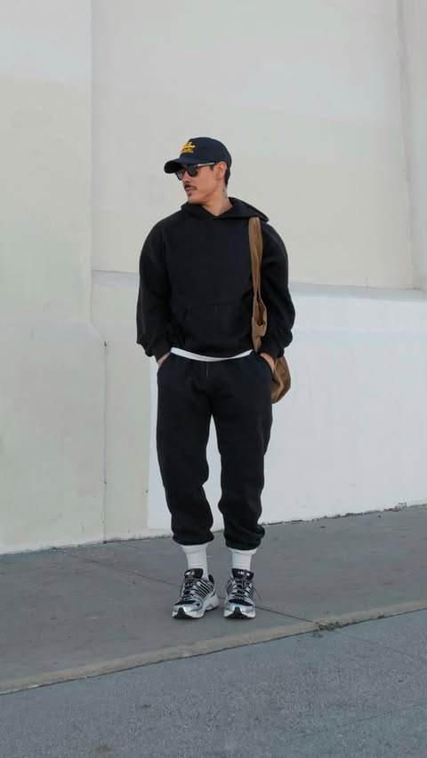 Instagram post by @jairwoo for Foot Locker. Caption reads: [...] - You can find them right now at....