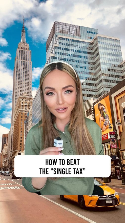 Instagram post by @nicolelapin for Bank of America. Caption reads: #Ad #BofASponsor All my single ladies and lads:....