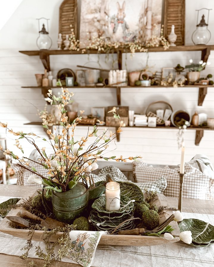 Instagram post by @our.cozy.little.home for American Farmhouse Style. Caption reads: 🫶 SUNDAY STILLS 🫶

Here’s one last look at our....