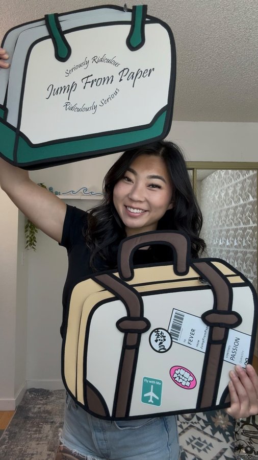 Instagram post by @lild_inkedin for JumpFromPaper. Caption reads: use code 'LILD' for $ off! 💫 @jumpfrompaper....