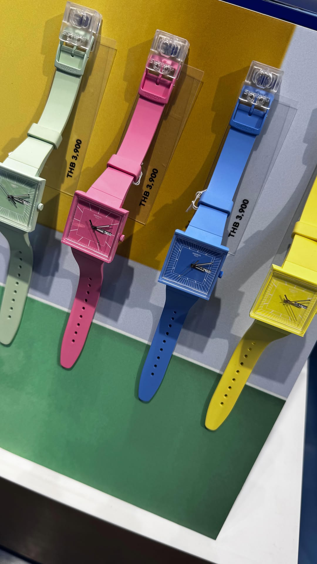 Instagram post by @j.chepugacheva for Swatch. Caption reads: Какую модель я купила себе?

Есть мысли? Кто....