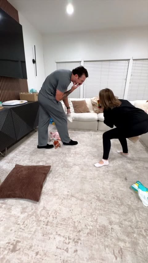 Instagram post by @kyrareneevlogs for Eureka. Caption reads: Even the house needs to be tucked in. Grab....