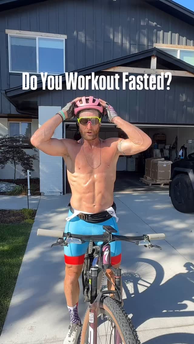 Instagram post by @erichinman for Laird Superfood. Caption reads: For morning aerobic workouts under 90 minutes, I....