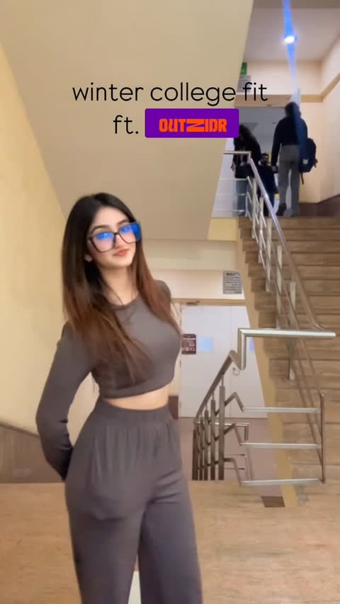 Instagram post by @jaisnabindra for OUTZIDR. Caption reads: ❄️ Product Id-125337 . . . #collab #fitcheck....