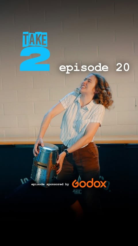 Instagram post by @take2series for Godox. Caption reads: [...] a sticky situation Episode sponsored by....