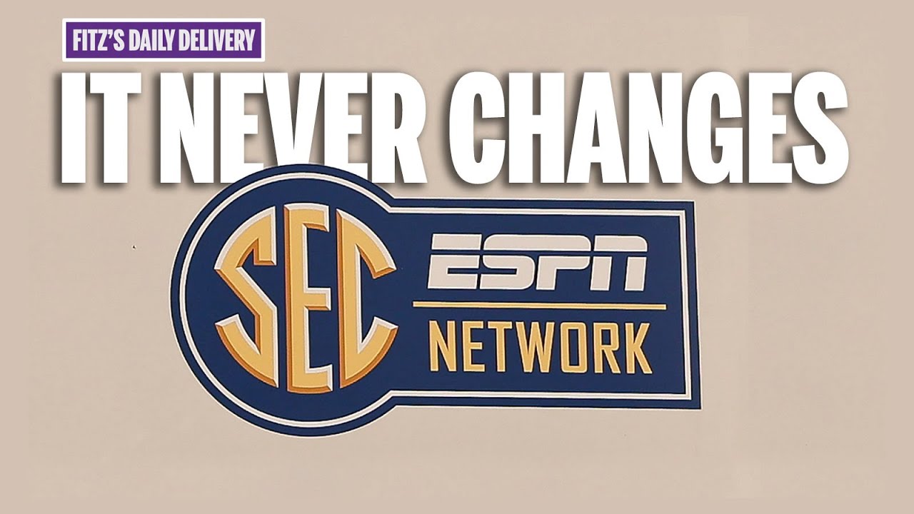 YouTube post by @GoPowercat for Coldest. Caption reads: AP poll's bias toward the SEC gets called out |....
