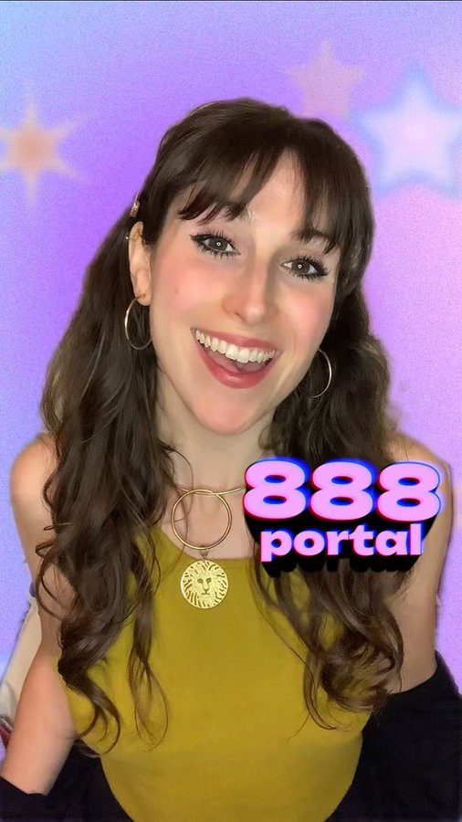 Instagram post by @valleygirlmystic for Astrology.com. Caption reads: ✨❽/❽/❽✨thursday is august 8th, aka 8/8, aka 8/8/8....