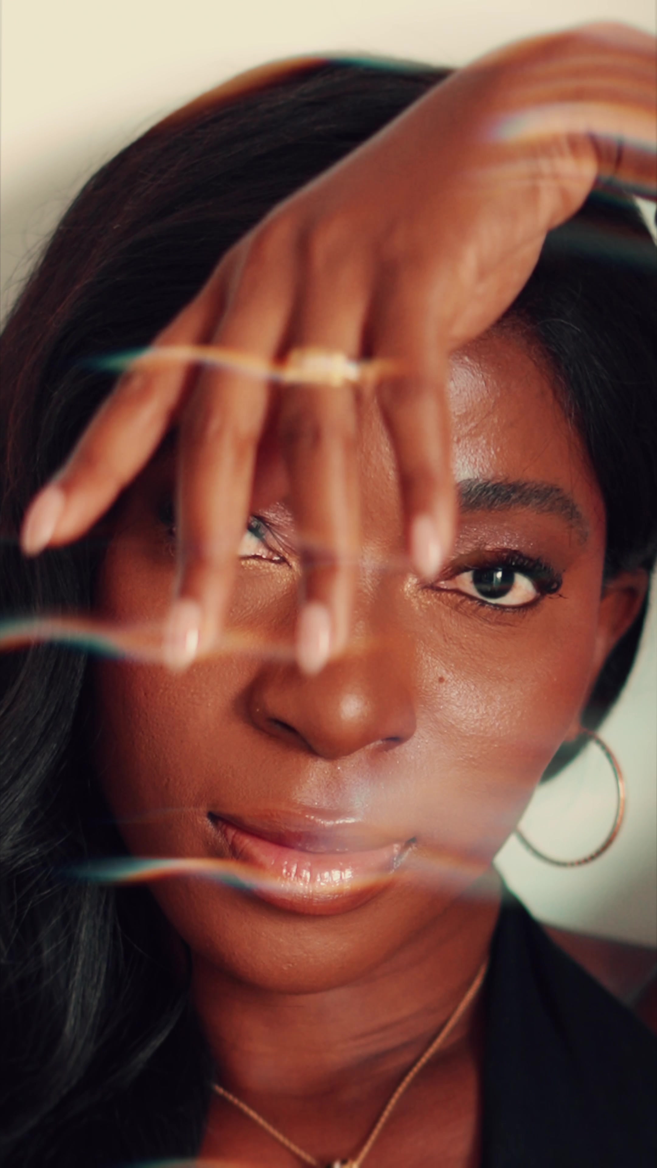 TikTok post by @mossonyi for Chopard. Caption reads: [...] From day to night, the Ice Cube by @Chopard....