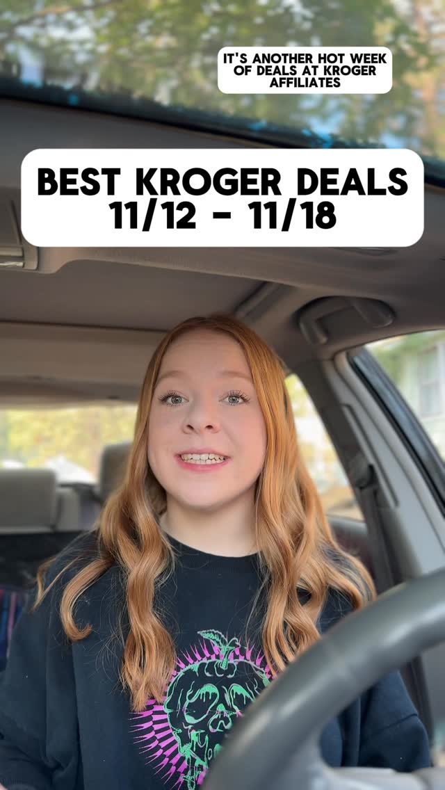 Instagram post by @savingswithsav for Cheerios. Caption reads: HERE ARE MY FAVORITE KROGER DEALS YOU CAN DO THIS....