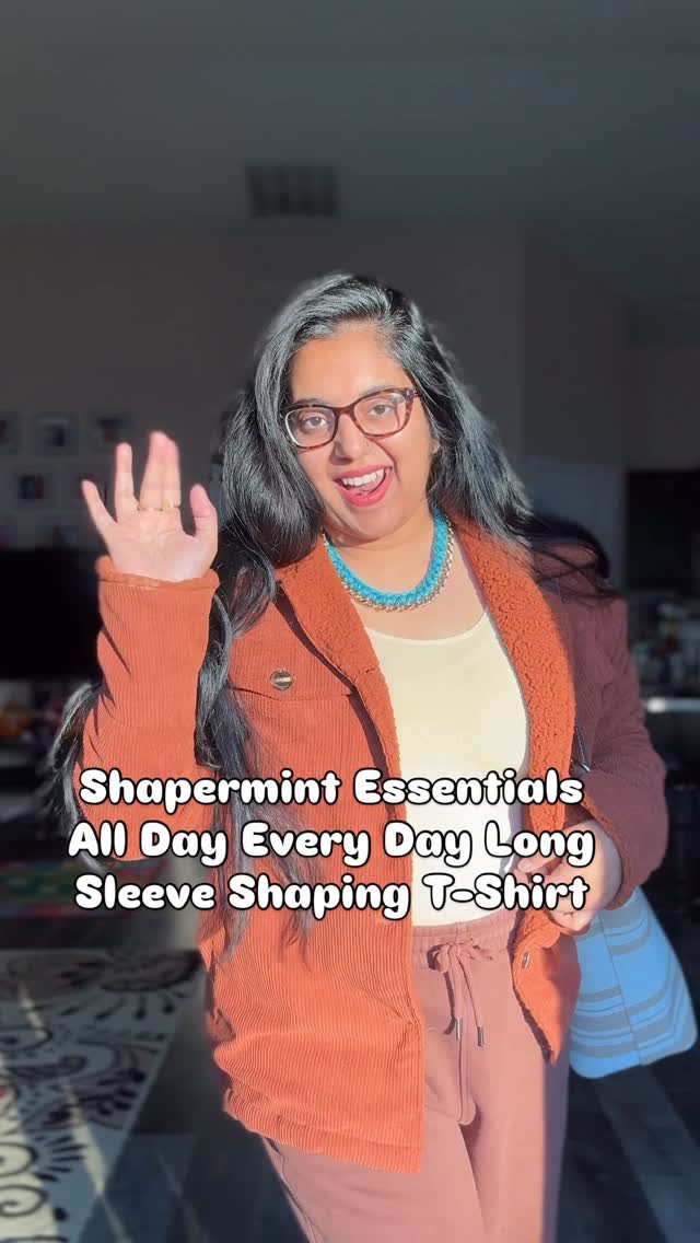 Instagram post by @themadchickmomma for Shapermint. Caption reads: [...] warm “self-love” glow with @shapermint cozy....