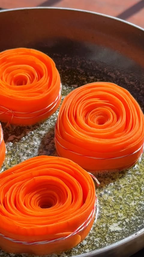 Instagram post by @kitchenchapters for Kerrygold. Caption reads: Kerrygold Butter Miso Orange Glazed Carrot [...].