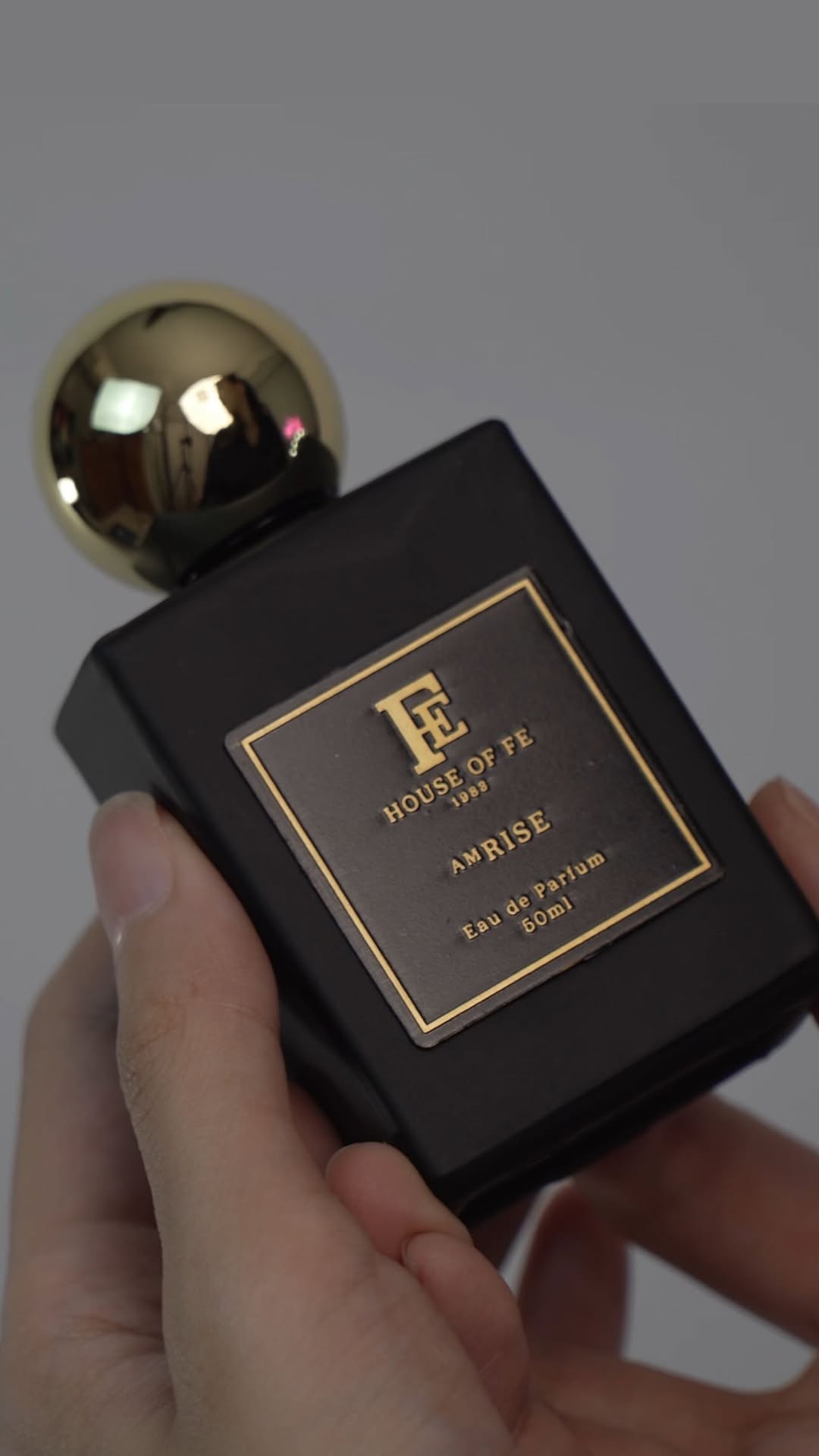 Instagram post by @utasong for Partipost. Caption reads: Start your day with the uplifting scent of AM Rise....