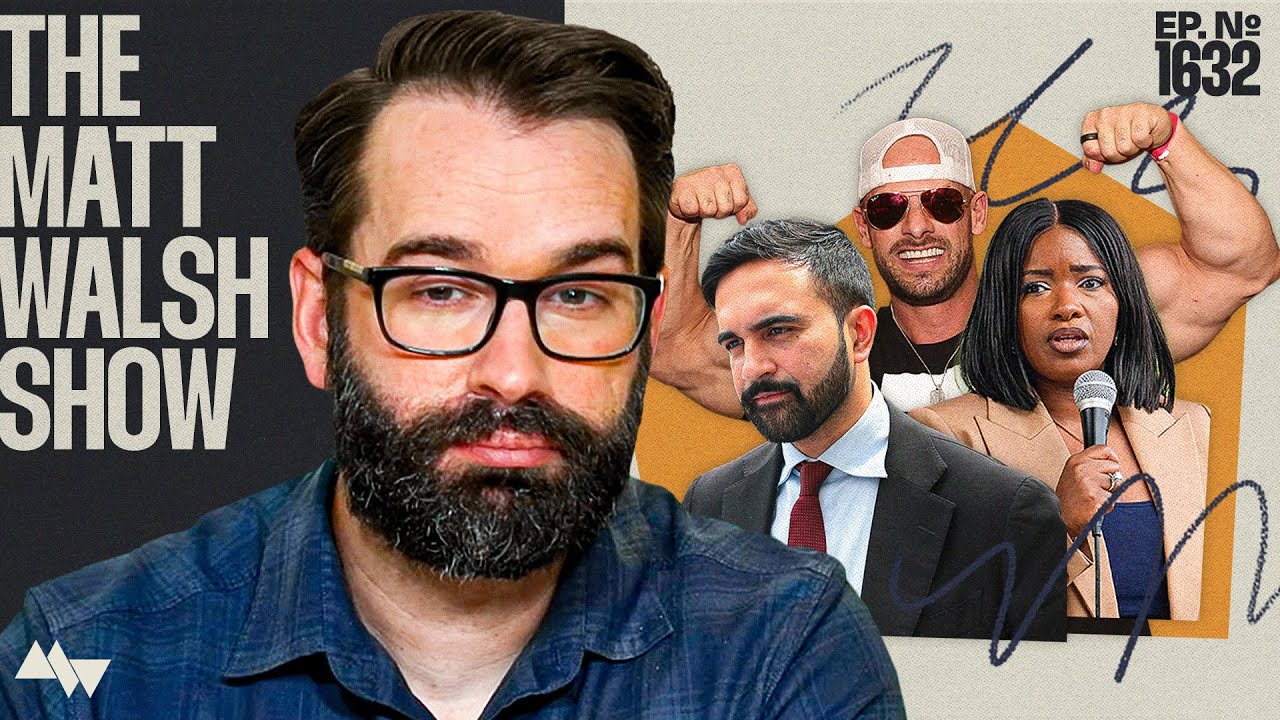 YouTube post by @MattWalsh for Dose. Caption reads: The Chilling Backstory Behind The Anti-White Mob....