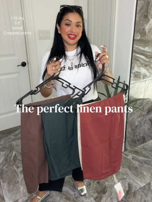 TikTok post by @nan_z007 for TanmingFashion. Caption reads: [...] with these linen....