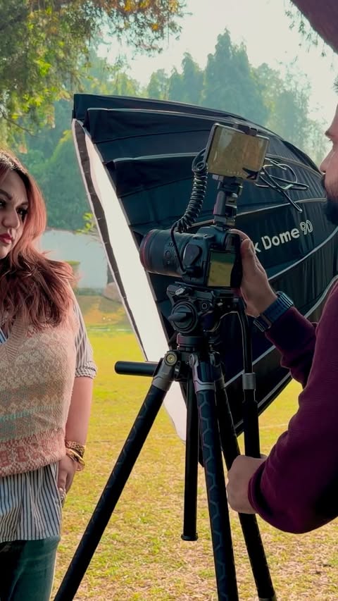 Instagram post by @punit_sabnani for SmallRig. Caption reads: All New SmallRig TRIBE X-SE Tripod
The ultimate....