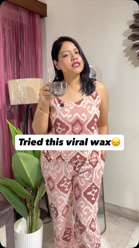 Instagram post by @its_dv_mehta for Namyaa. Caption reads: [...] #bikiniwax #wishlinked #ad @namyaaofficial.