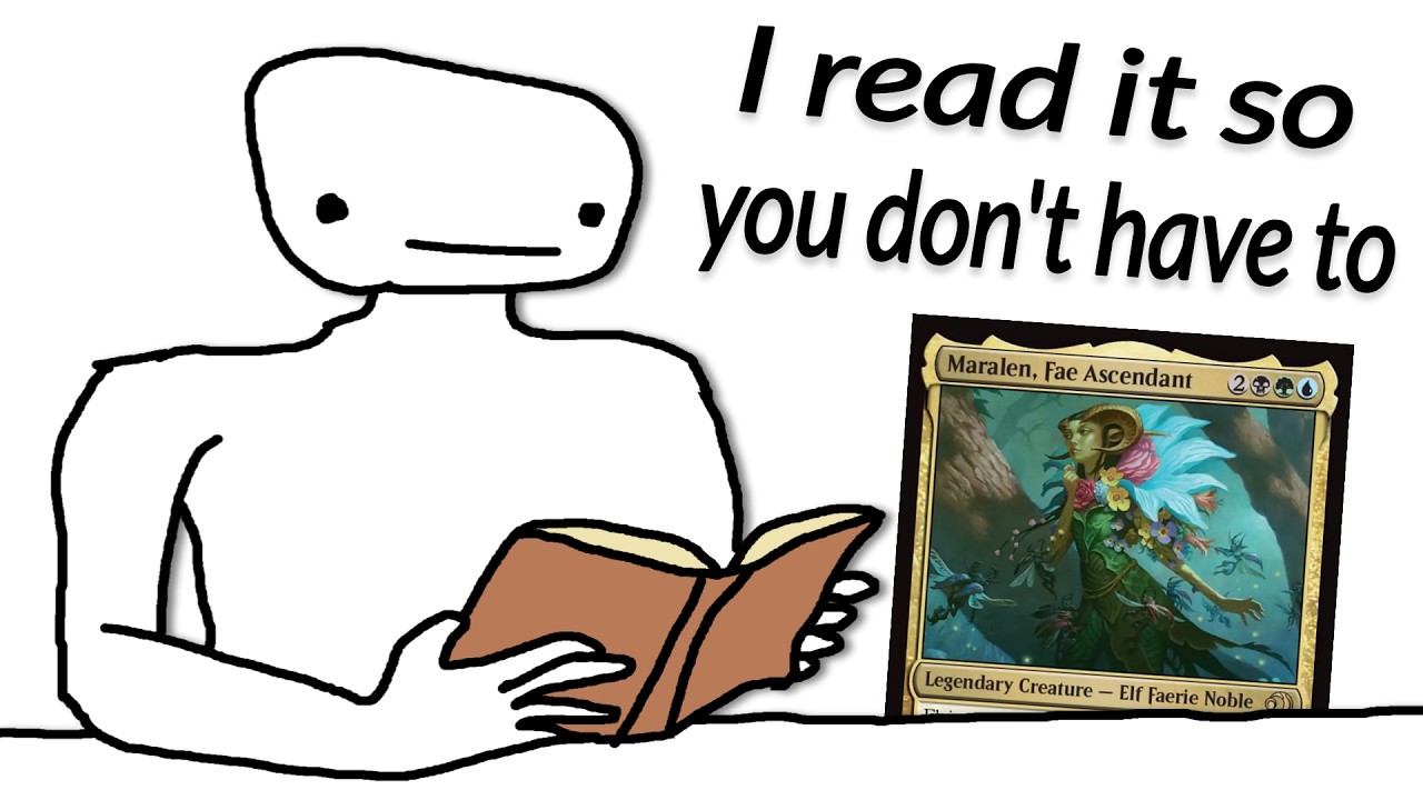 YouTube post by @QuipsAndGuac for Jankmats. Caption reads: The Entire Story of Lorwyn Eclipsed in like 8....