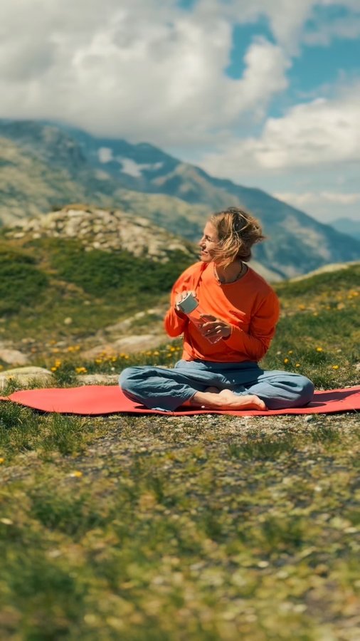 Instagram post by @practicewithjustyna for Brita. Caption reads: Zostałam ambasadorką kampanii @britapolska, której....