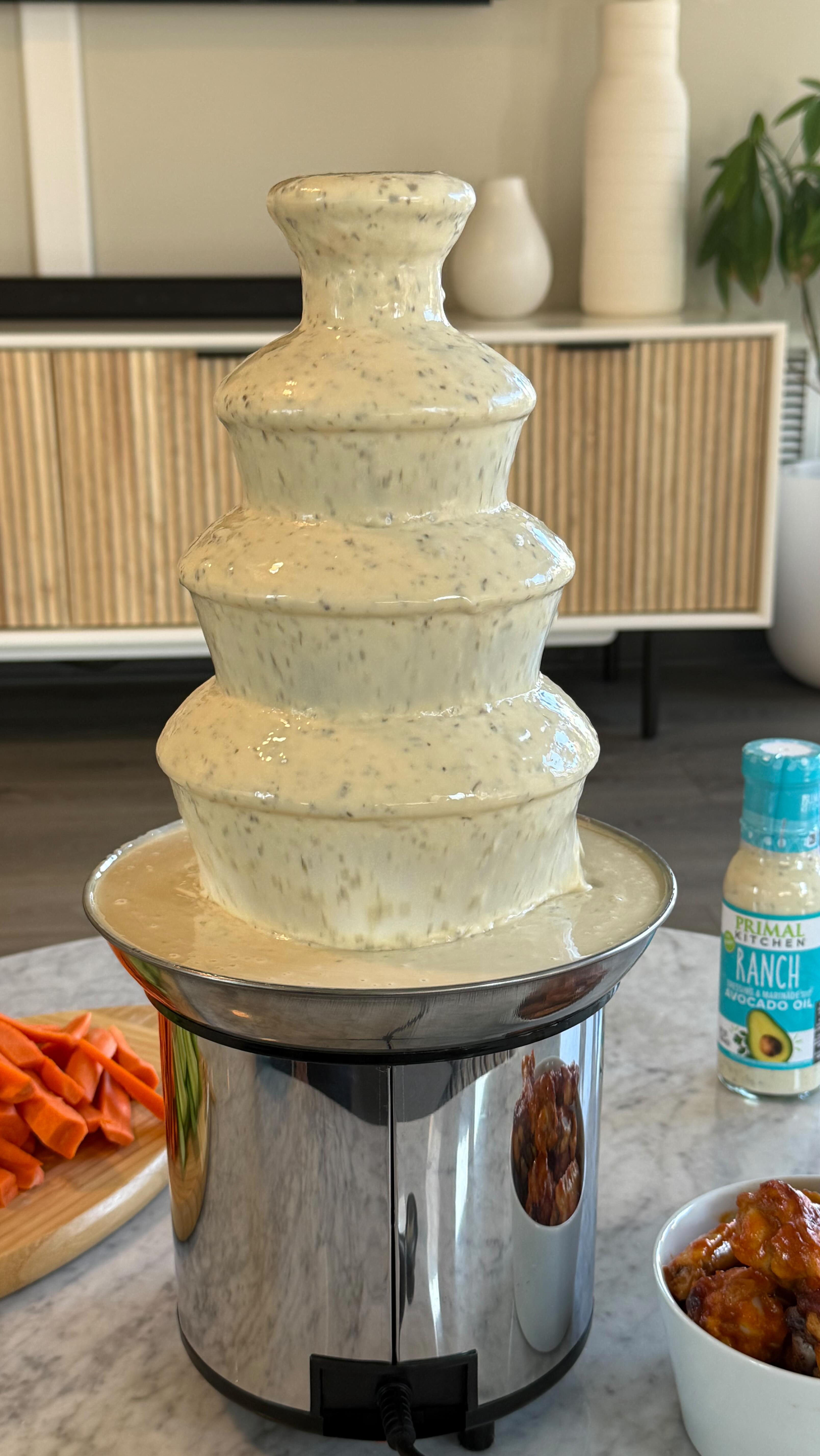 Instagram post by @lesswithlaur for Primal Kitchen. Caption reads: If you’re looking for a way to wow your guests,....