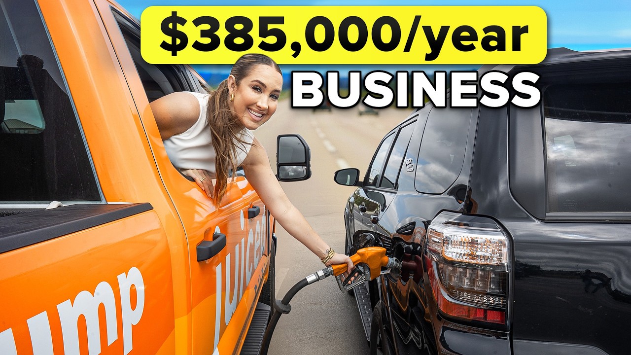 YouTube post by @CodieSanchezCT for GoDaddy. Caption reads: Forget Gas Stations… Try This Instead!.