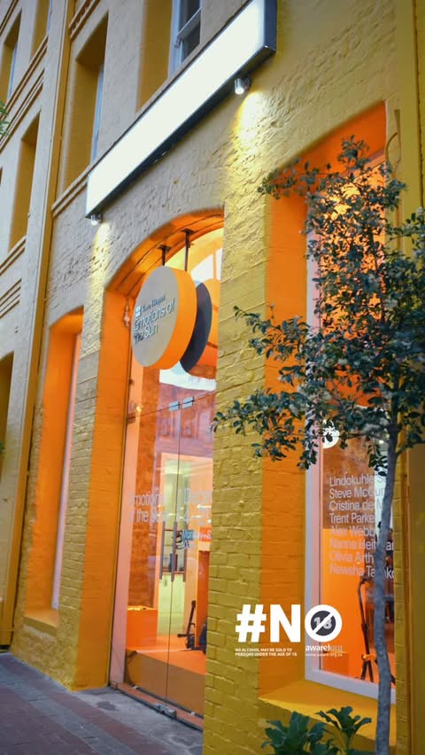 Instagram post by @babalwa_mcaciso for Veuve Clicquot. Caption reads: [...] to attend the exclusive opening of....