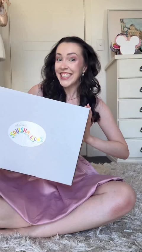 Instagram post by @_delaniejayne_ for Squishmallows. Caption reads: They are so cute! Who’s your fav? @squishmallows....