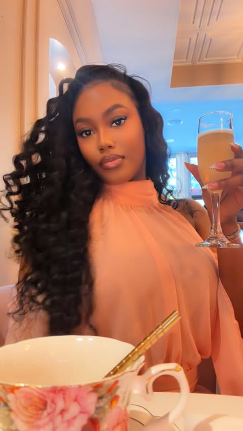 Instagram post by @saypoca for Moët & Chandon. Caption reads: The Standard Circle 🤎 a beautiful event hosted by....