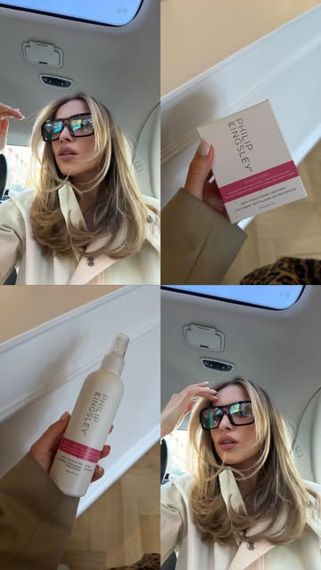 Instagram post by @izzyutterson for Philip Kingsley. Caption reads: ad Hair health is one of those things that....