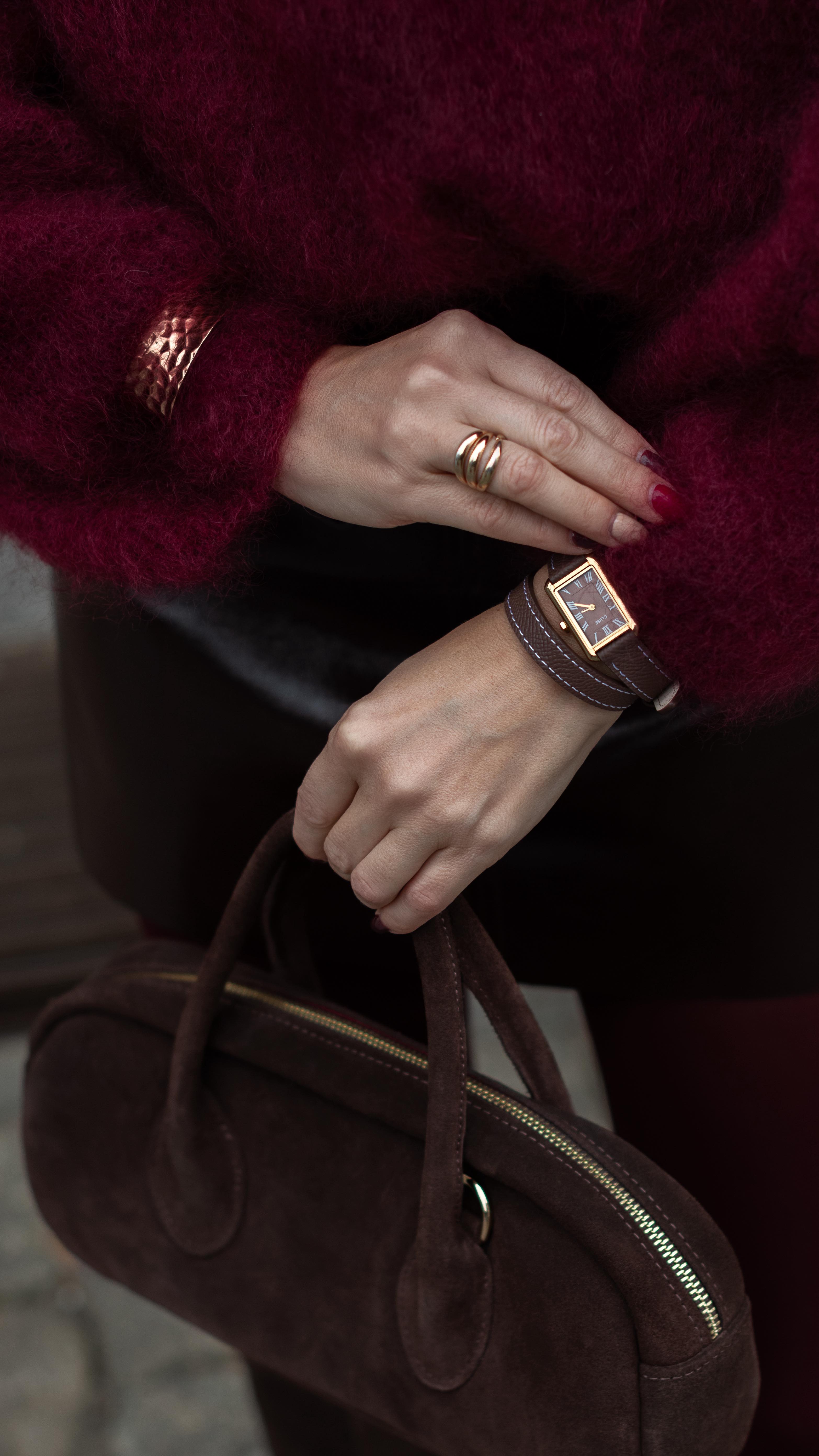 Instagram post by @mywayof.pl for CLUSE. Caption reads: [...] zestawach. 👌
Zegarek: @clusepolska....