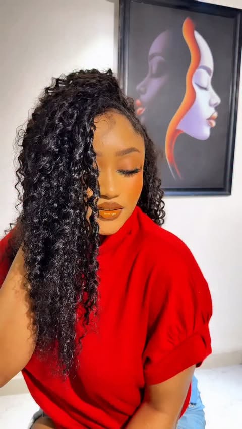 Instagram post by @sheila.courage for Luvme Hair. Caption reads: SLAYYY😍 the best slay with @luvmehair Use code....