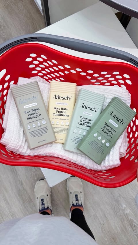Instagram post by @targettherapy for Kitsch. Caption reads: Kitsch has been part of my routine lately – and....