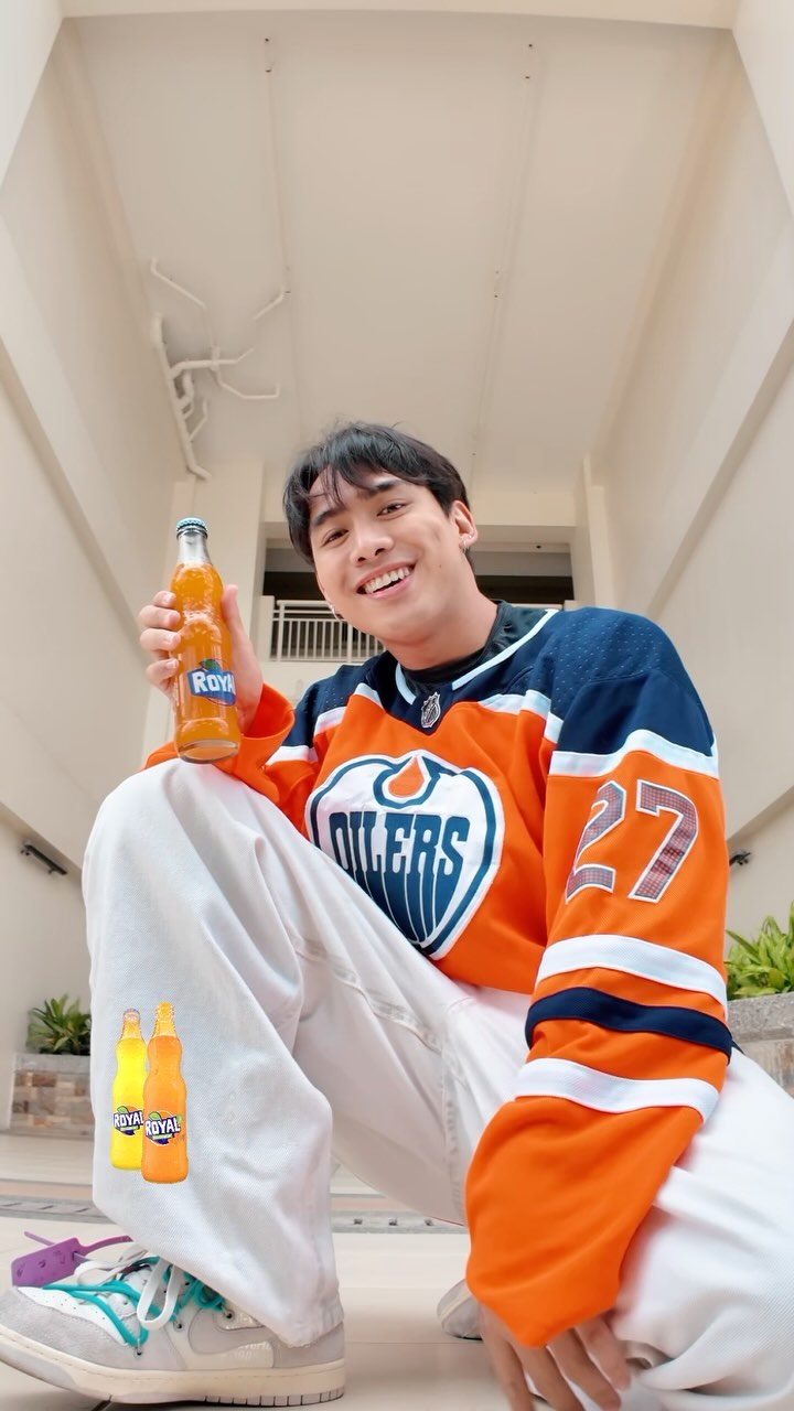 Instagram post by @joshuadecena_ for Royal Philippines. Caption reads: I always choose the best for me whether it’s....