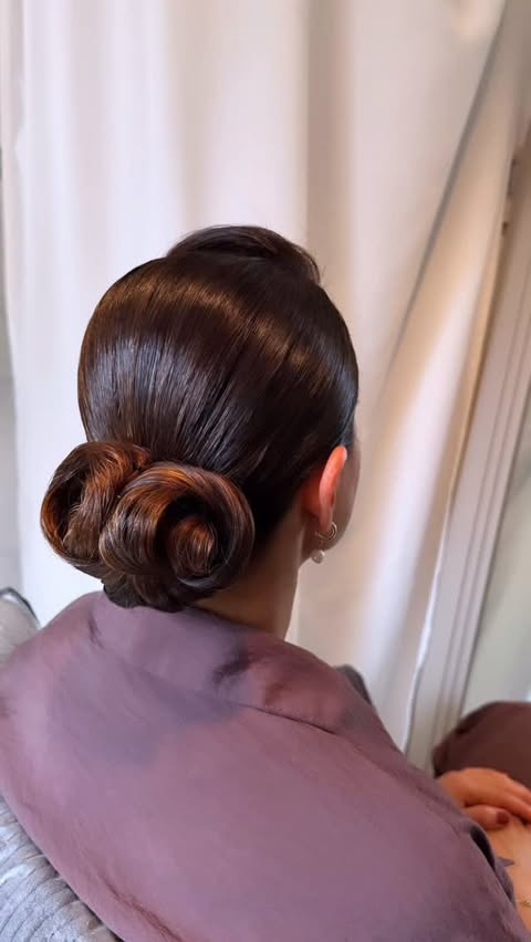 Instagram post by @hairstyle_by_nurcan for Remington. Caption reads: S A B I H A⚜️ •Hair by me ⚜️ Anzeige/Werbung....