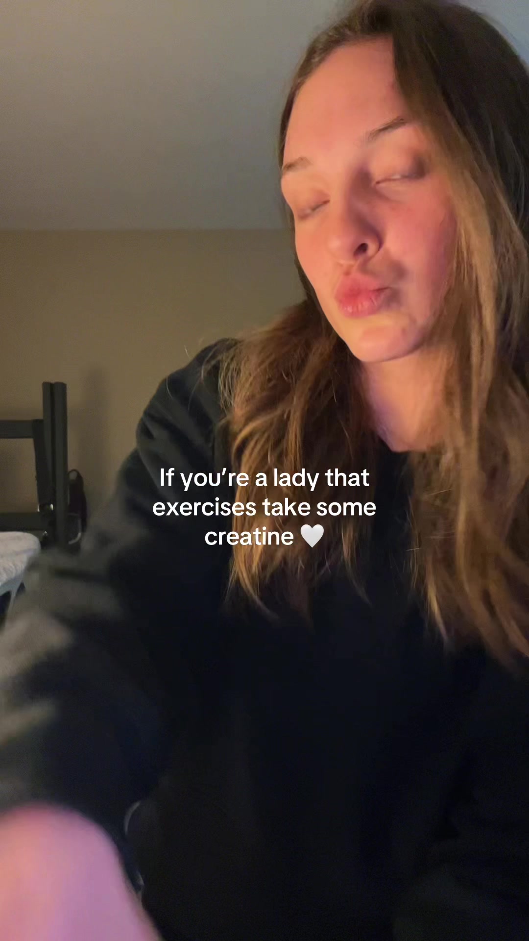 TikTok post by @tts.sav.tutty for BulkSupplements. Caption reads: [...] and it’s been great💅🏻🤗🤍 @BULKSUPPLEMENTS....