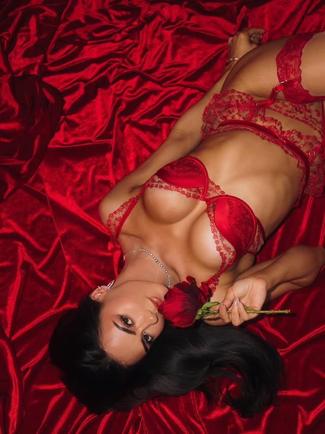 Instagram post by @raphamilagres for Honey Birdette. Caption reads: Be mine @honeybirdette - 📸 @zuumy.