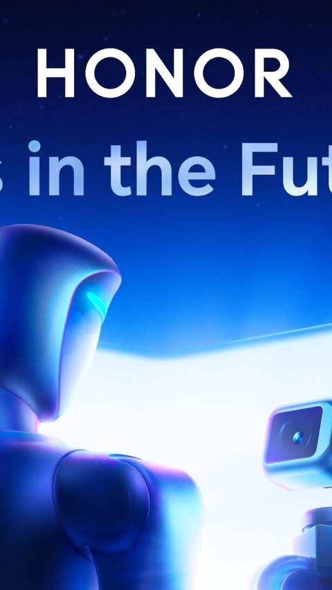 Instagram post by @kshezeen for Honor. Caption reads: [...] just software… it’s becoming physical.....