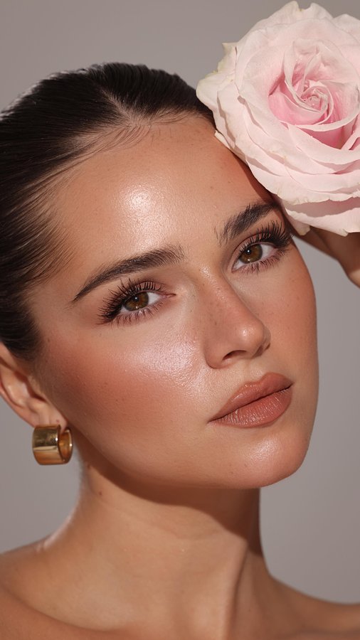 Instagram post by @shari.mua for SENSAI Cosmetics. Caption reads: Soft Spring Glam 🌸💄

#makeup by me @shari.mua....