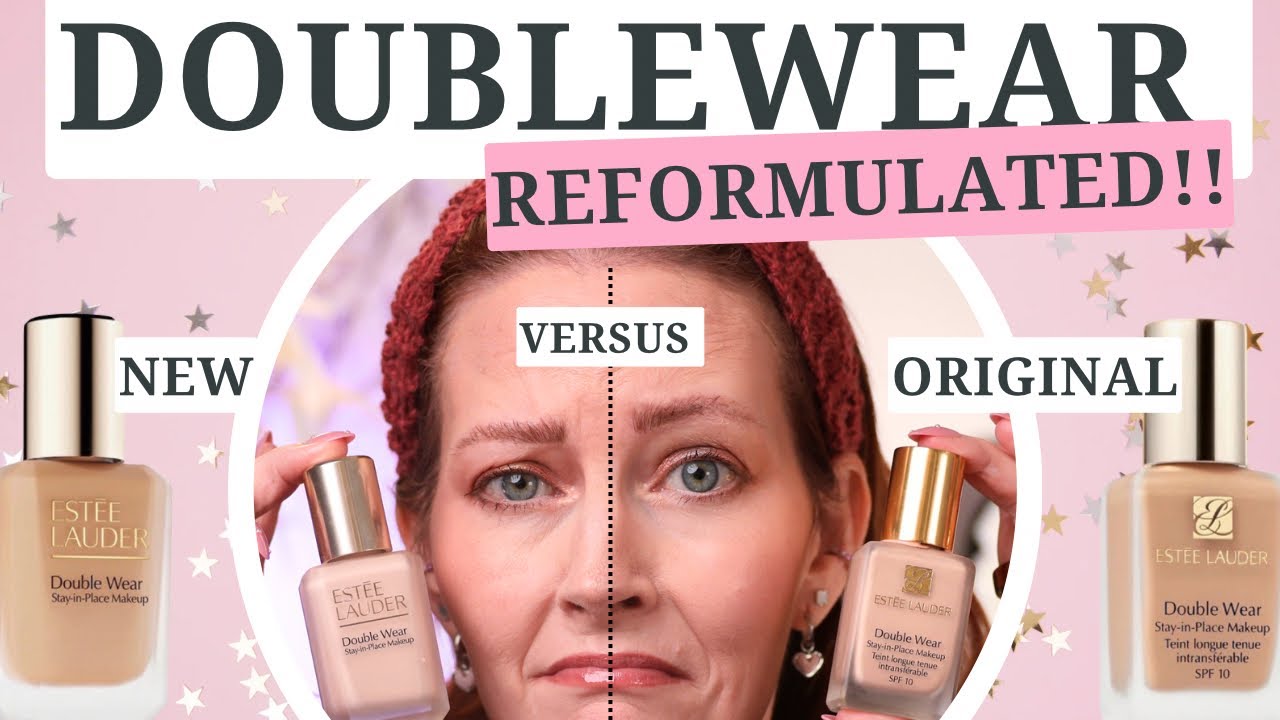 YouTube post by @hanbeauty101 for Selfridges. Caption reads: Reformulated Estee Lauder double wear foundation....