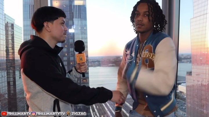 Instagram post by @trillmartytv for Zig-Zag. Caption reads: [...] full video link in bio 
Sponsored by:....