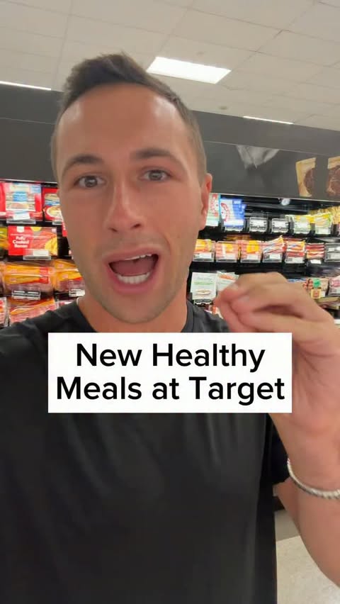 Instagram post by @healthwithhunter for Factor. Caption reads: [...] healthy find at Target! 🤯 I just found....