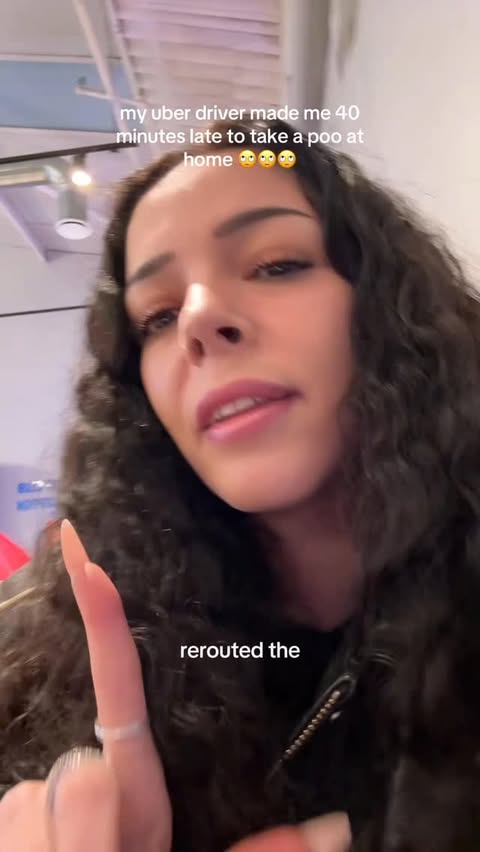 Instagram post by @loveaishab for Uber. Caption reads: [...] to finish the activity i couldn’t do 😫😫 so....