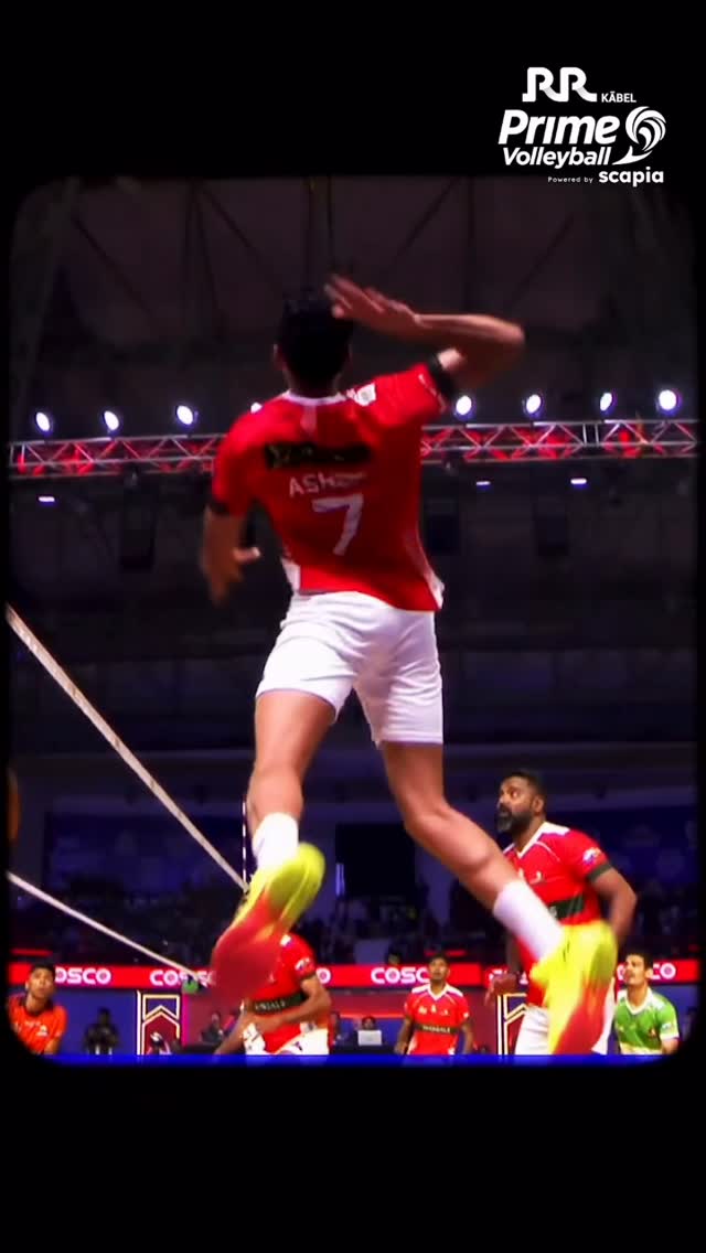 Instagram post by @primevolley for Sony Sports Network. Caption reads: Adrenaline high. Emotions higher. It’s volleyball....